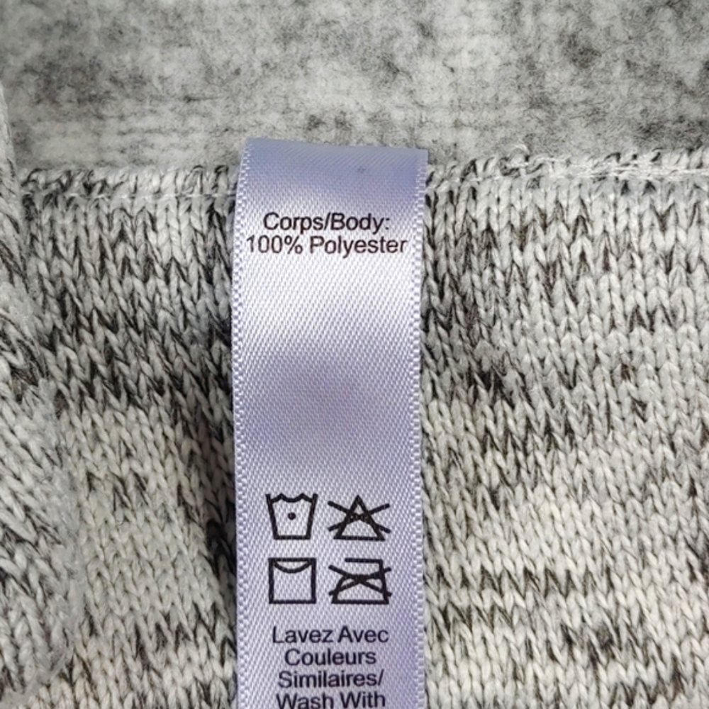 Kyodan Women's Light Gray Marled Pullover Sweater Size Large - Picture 10 of 11